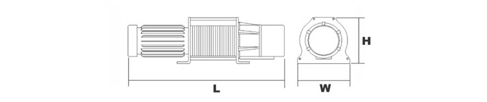 DUKE DU-213電動(dòng)卷?yè)P(yáng)機(jī)尺寸