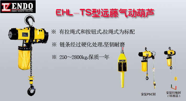 EHL-TS型遠藤氣動葫蘆圖片