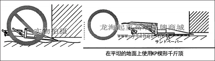 KP-15楔形千斤頂使用注意事項