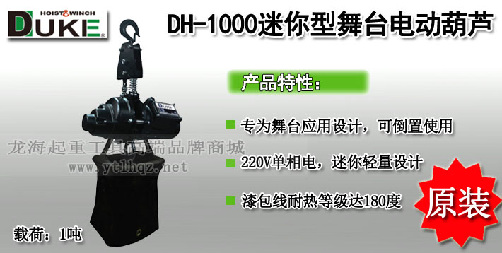 DH-1000舞臺環(huán)鏈電動葫蘆圖片介紹