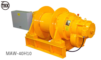 TKK MAW型低速電動卷揚機(jī)實物圖一