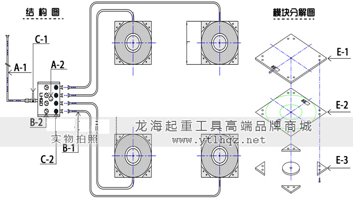 LHQD氣墊搬運(yùn)車結(jié)構(gòu)圖